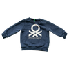 United Colors of Benetton Navy Sweatshirt 1-2Y