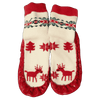 Hanna Andersson Holiday Dear Deer Booties / Slipper Moccasins 10-12 US