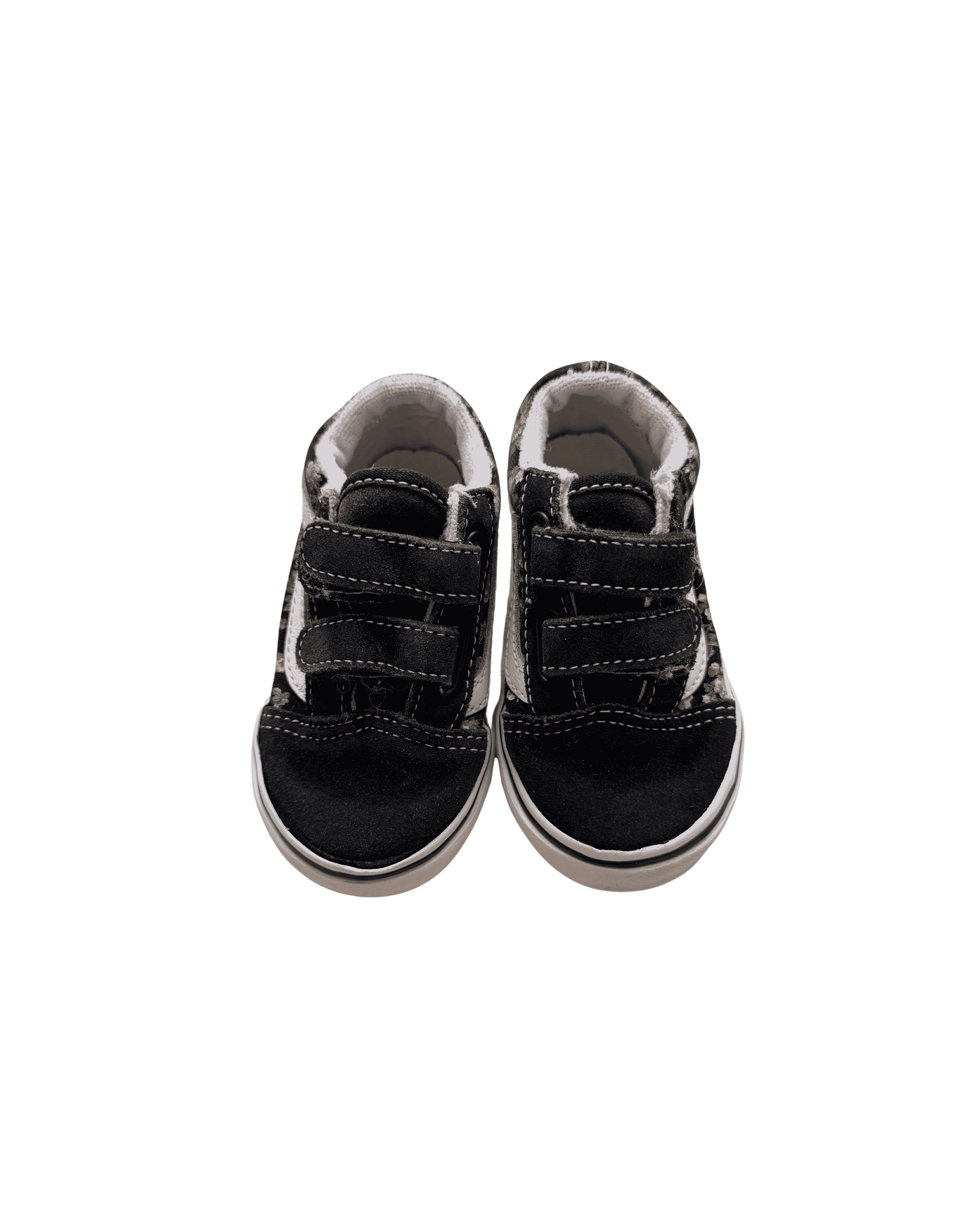 Vans Velcro Floral Shoe 2-3Y (US 6.5)