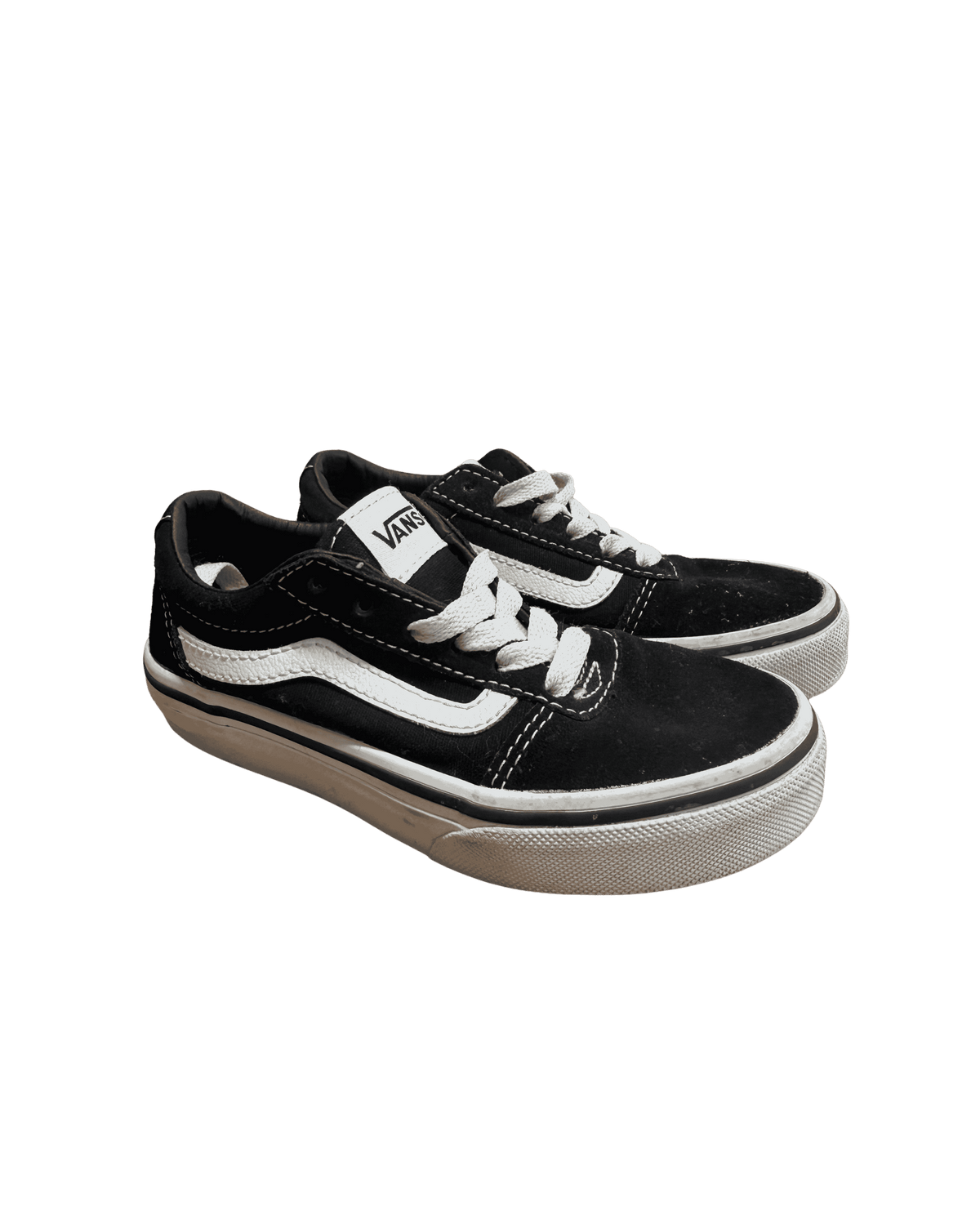 Vans Old Skool Black and White Sneakers 5-6Y (US 12)