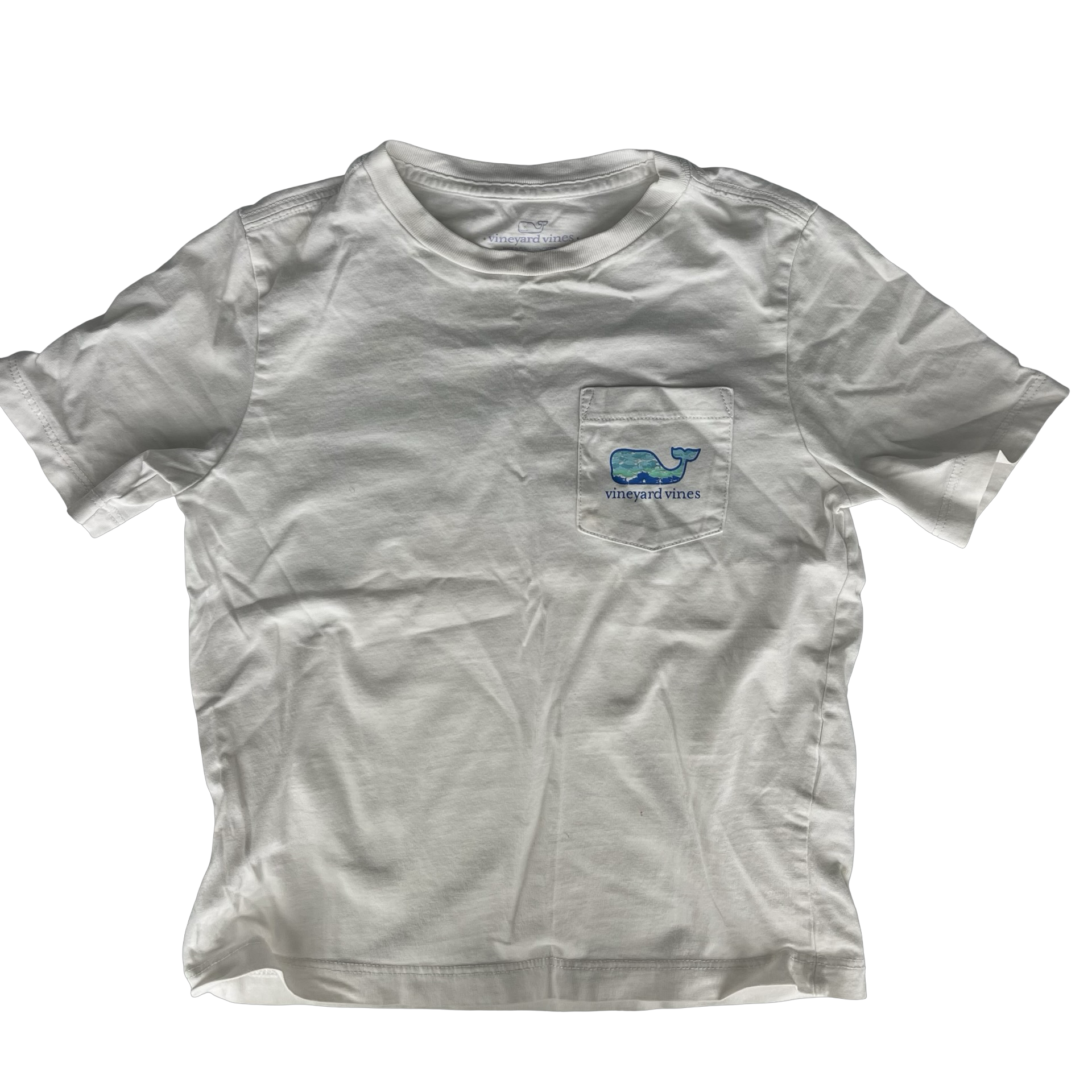 Vineyard Vines White T-shirt 5Y