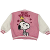 Zara Pink Snoopy Bomber 12-18M