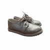 Zara Glitter Derby Shoes EU 26, 4Y (US 9/9.5)