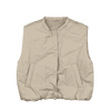 Zara Beige Collarless Vest 4-5Y