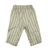 Zara White Pants with Black Stripes Pocket Pants 1.5Y