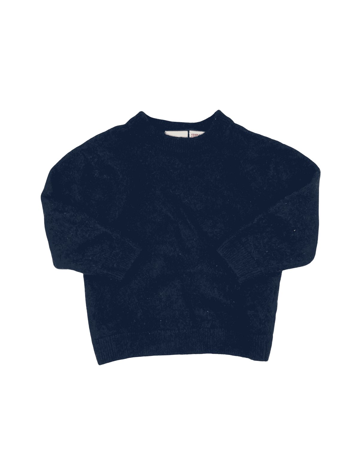 Zara Dark Blue Knit Crewneck Sweater 2Y