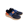 Nike Flex Runner Blue and Orange Slip On Sneaker 5Y (US 12)