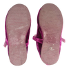 Children Chic Plum Velvet Mary Janes EU27