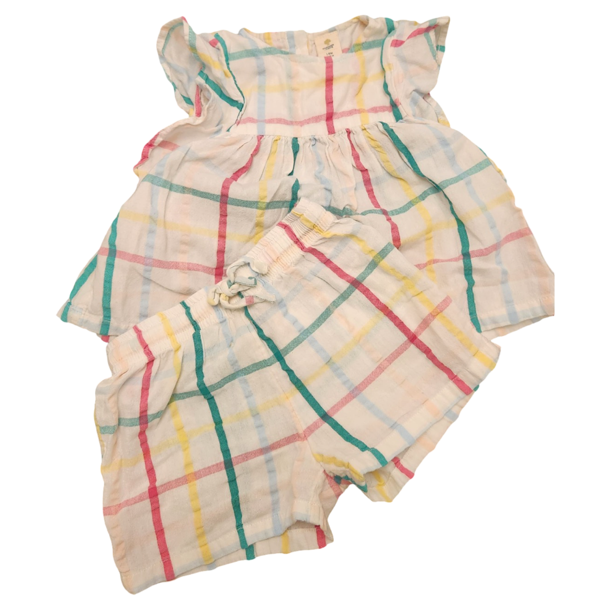 Tucker & Tate Multi-colored Striped 2-Piece Summer Set 18M