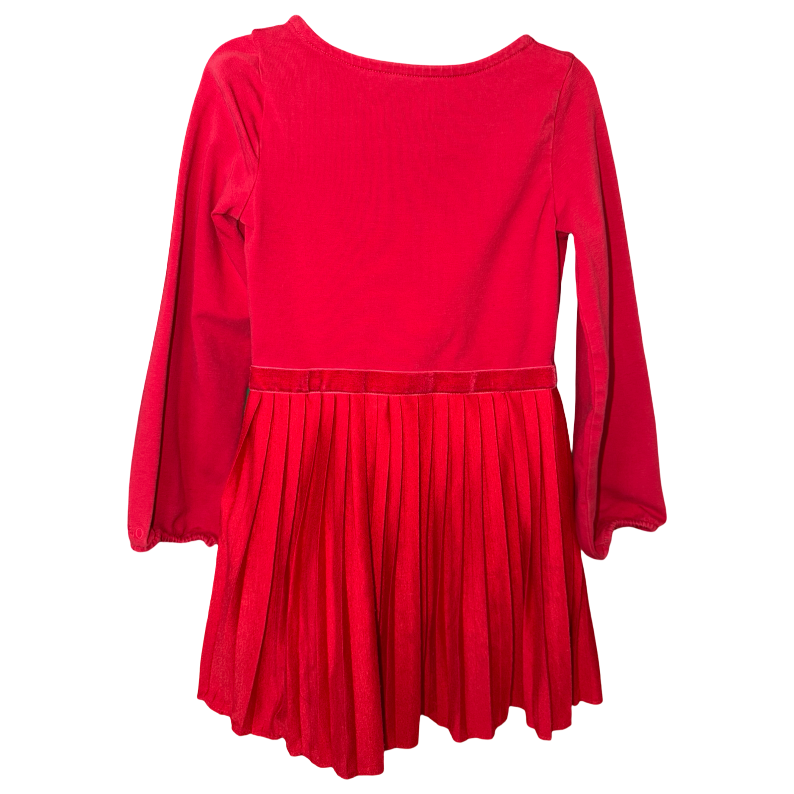 Ralph Lauren Red Pleated Dress 4Y