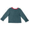 Hanna Andersson Longsleeved Green & Red Tee 5Y (110 cm)